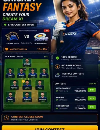 2288bet (2288 bet) fantasy cricket & matchday visual 3